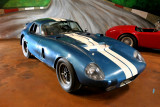 First and last Cobra Daytona Coupe to be raced in the 60s, and the only one that remains in its original condition. (0050)