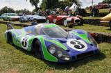 This 1970 Porsche 917 LH, chassis no. 917-043, finished second in the 1970 24 Hours of Le Mans. Another 917 won the race. (7067)