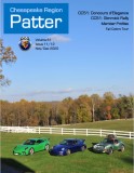 Patter cover, 2020 November & December issue, top concours winners, 2020 PCA Chesapeake Challenge 