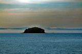 Sole island in bay