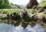 The castle and rododendrons
