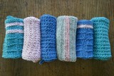 Knitted wipes