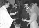 Mariage de Anne Daste et Franois Fougre Les anneaux. Devant tmoin (jmo)