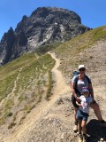 Sur le sentier du col de Suzon