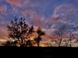 Coucher de soleil  Lahourcade