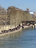 28 Février 2021 : les parisiens ont soif de soleil et d’air frais