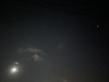 Lune, Mars et Jupiter