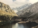 Lac des Gloriettes. La brche de Tuquerouye en arrire-plan.