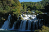 KRKA watervallen Kroatië