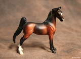 Breyer Stablemate G2 American Saddlebred - bay