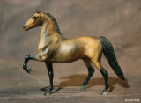 Breyer Little Bits Paddock Pal Saddle Club Morgan - light bay