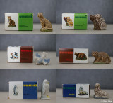 Wade Whimsies with original picture boxes 1970s to 1980s
