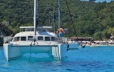 Sailing in the Ionian blue.