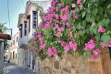 Walking in the castle of Chios.