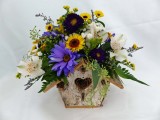 26 Aug Birdhouse flower pot