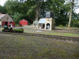 Scene taken from minature railway ride