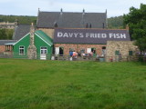 Davys traditional fish and chips shop
