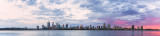 Perth and the Swan River at Sunrise, 22nd January 2019