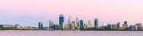 Perth and the Swan River at Sunrise, 1st February 2019