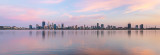 Perth and the Swan River at Sunrise, 4th March 2019