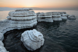 Dead sea Salt textures