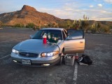 Heating coffee, Warner Ranger Station
