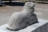 Ankara Ethnography museum Roman lion at entrance june 2019 3697.jpg