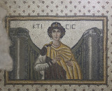Urfa Haleplibahce Museum Ktisis mosaic sept 2019 5161.jpg