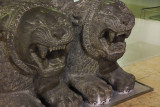 Antakya Archaeological Museum Pillar base with double lion sept 2019 5808.jpg