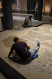 Antakya Archaeology Museum Treating a mosaic sept 2019 sept 2019 6070.jpg