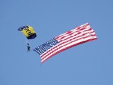 The U.S. Navy Leap Frogs - Flag Jump (that must do wonders for ones leg)