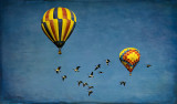 Crowded Skies Over Corrales