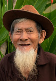 Farmer in His Garden