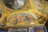 Ornate Ceiling at Chateau de Versailles