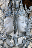 Detail at Wat Rong Khun 