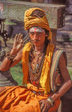 Sadhu at Pashupatinath Temple