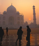 Taj Mahal Silhouettes