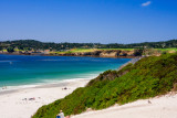 Carmel Beach & Pebble Beach Golf Course In the Distance