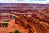 Colorado River Gooseneck - Dead Horse Point State Park - After Torrential Rain