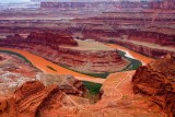 Colorado River Gooseneck - Dead Horse Point State Park - After Torrential Rain