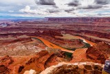 Colorado River Gooseneck - Dead Horse Point State Park- After Torrential Rain