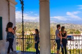 Top of the Santa Barbara Courthouse