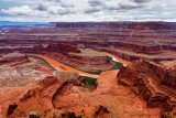 Colorado River Gooseneck - Dead Horse Point State Park - After Torrential Rain