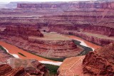 Colorado River Gooseneck - Dead Horse Point State Park - After Torrential Rain