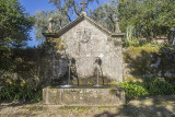 Fountains with free-flowing spring water at Pao de Calheiros Inn