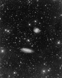 NGC 3511 and NGC 3513 in Crater