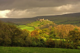 Carreg Cennen Castle & The Black Mountains