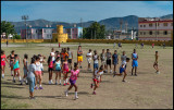 Schoolchildren in Moncada