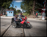 Railway crossing in Santa Clara