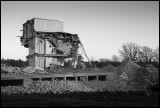 The very last remains of Hovslund (Växjö) - the elevator